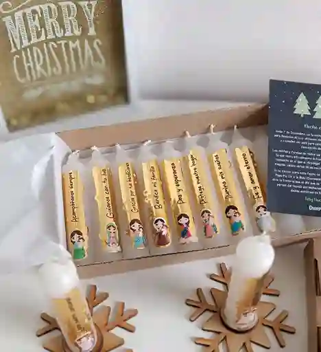 Velitas Navideñas X 12