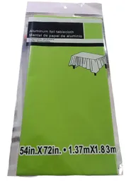 Mantel De Plástico Verde