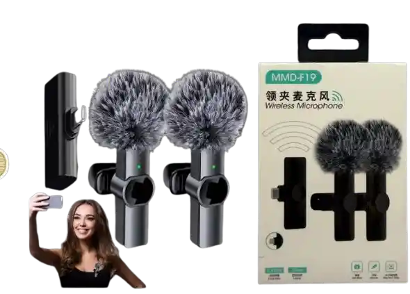 Microfono De Solapa Inalambrico De Alta Calidad