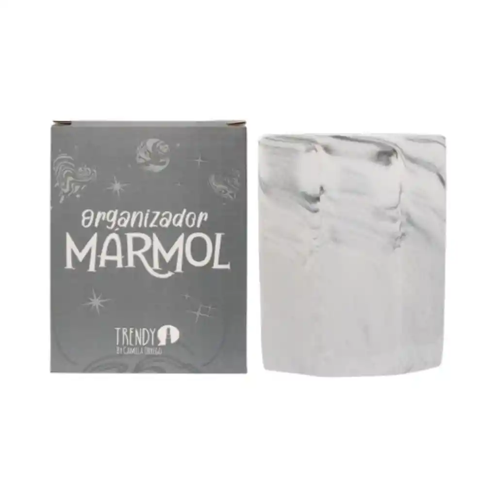 Organizador De Maquillaje Marmol Ref Omt2275