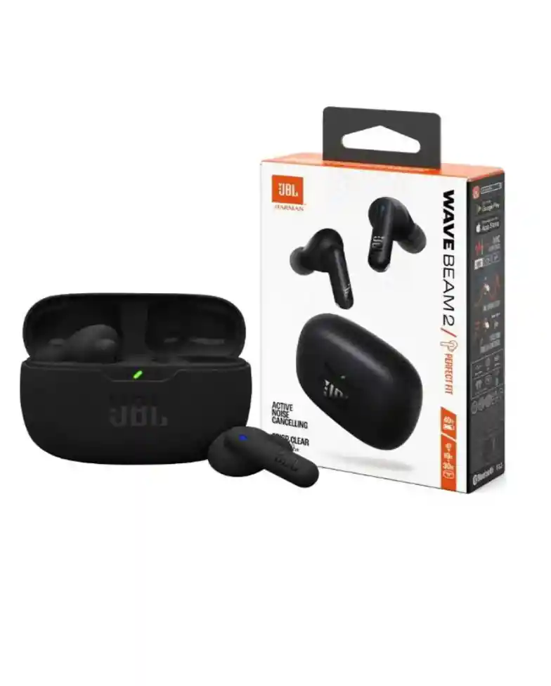 Jbl Wave Beam 2 In-ear Bluetooth Negro Tws 40h