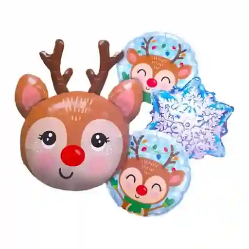 Globos De Reno Para Navidad Y Decoraciones
