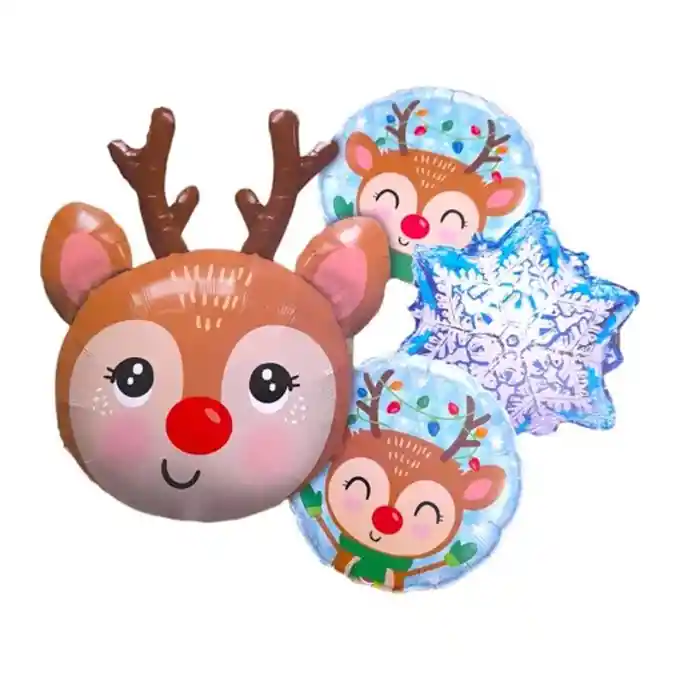 Globos De Reno Para Navidad Y Decoraciones