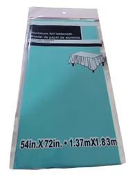 Mantel De Plástico Azul