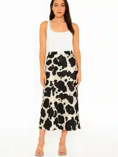 Falda Para Mujer Satín - The Havana