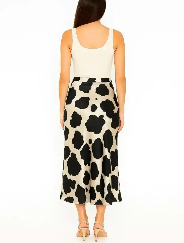 Falda Para Mujer Satín - The Havana