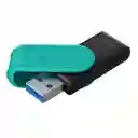 Usb Kingston Datatraveler Exodia S 128gb Turbo (negro/turquesa)