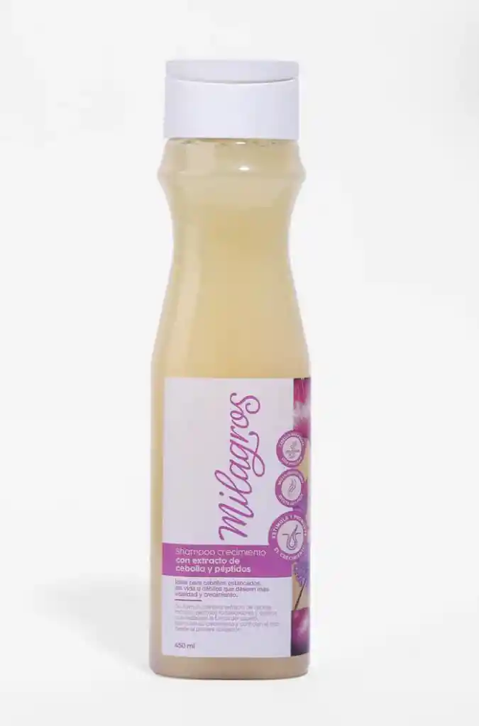 Shampoo Milagros Con Extracto De Cebolla De 450ml