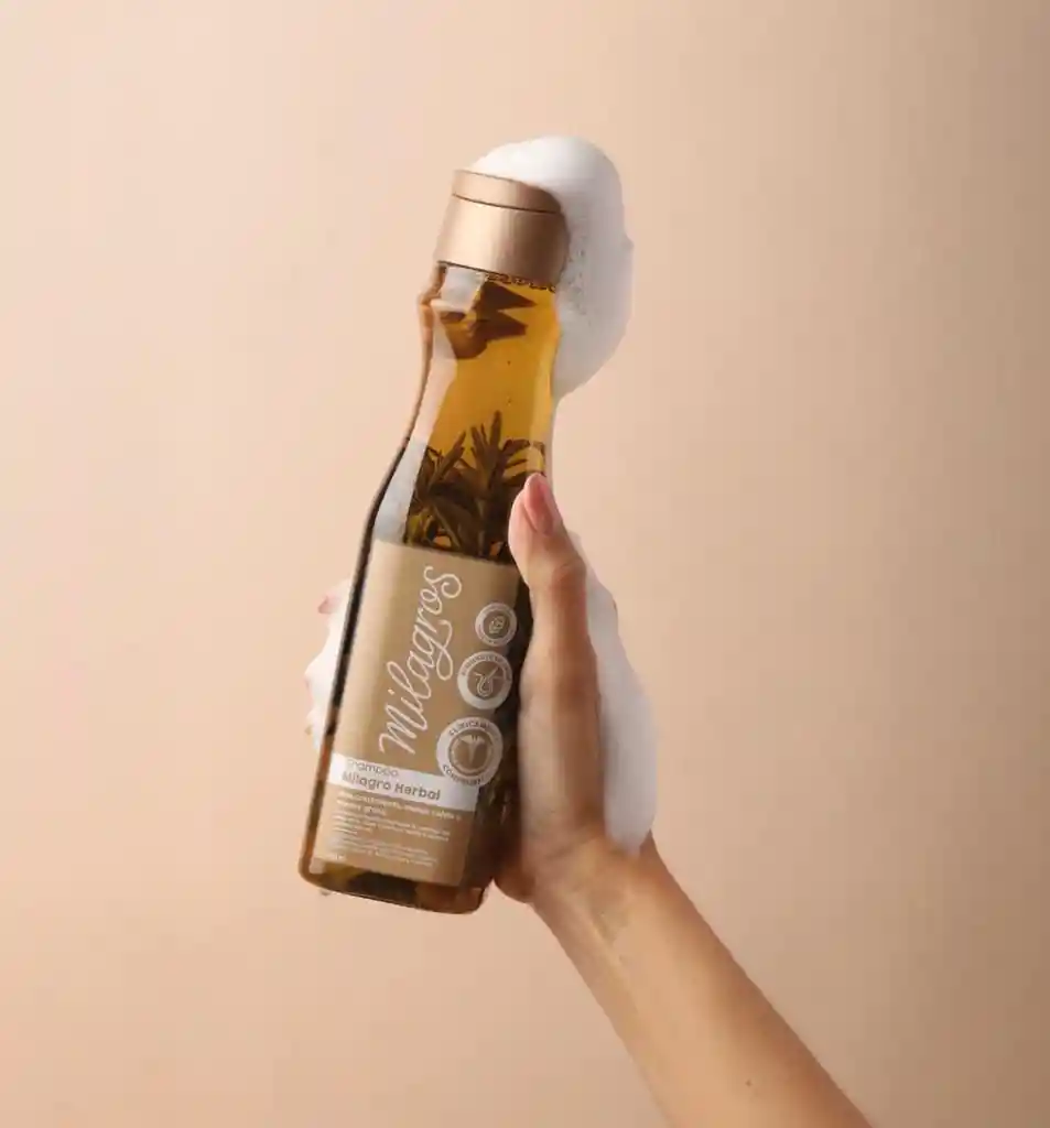 Shampoo Milagro Herbal De 450ml