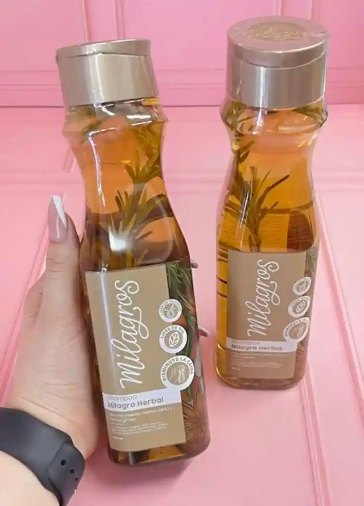 Shampoo Milagro Herbal De 450ml