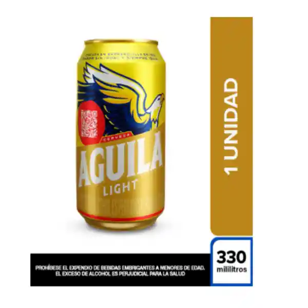 Cerveza Águila Light 330 Ml