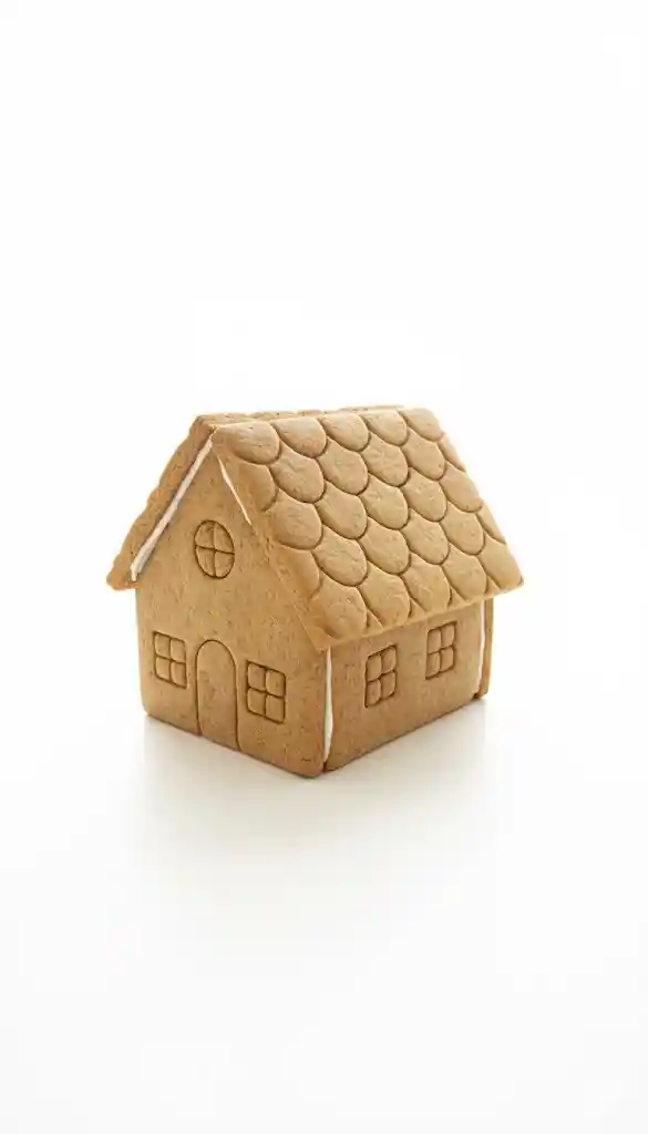 Casa De Jengibre Molde Para Galletas. Cortador Y Sello 10cm