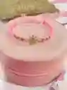 Pulsera De Flor Rosada🌸