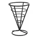 Mini Cesta Para Servir Papas, Aros De Cebolla Y Fritos Soporte Snacks