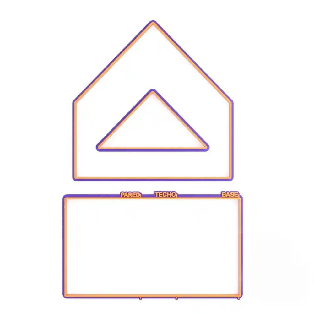 Set Moldes De Galletas. Cortador Y Sello De Pesebre 5cm Y Casita 10cm