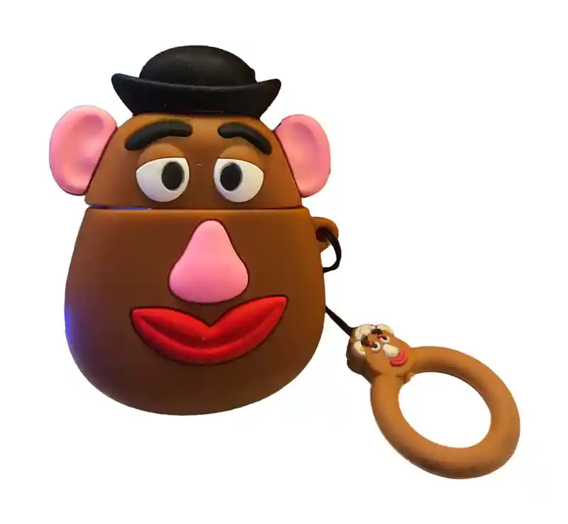 Forro Funda Estuche Para Audífonos Inalámbricos Señor Cara De Papa