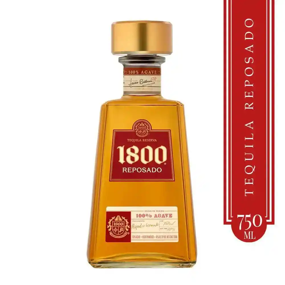 Tequila 1800 Reposado 100% Agave