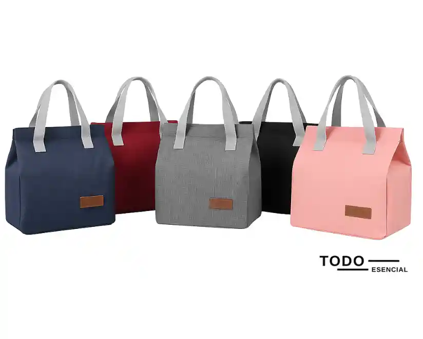 Lonchera Térmica Vino Tinto Con Agarradera