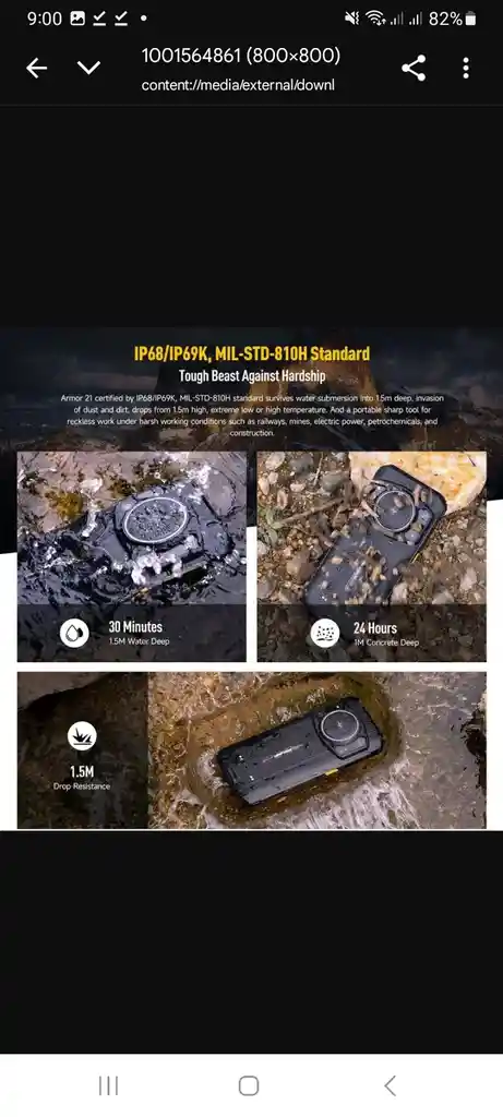 Celular Rompemuros Super Resistente