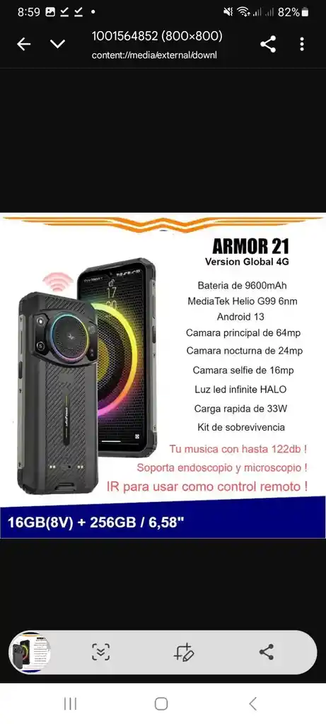 Celular Rompemuros Super Resistente