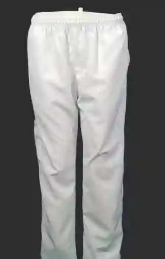 Pantalón Antifluido Unisex Blanco. Tallas: Xxl Y Xxxl