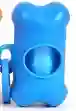 Dispensador 3d Hueso Perro Gato Mascotas Porta Bolsas Heces Azul