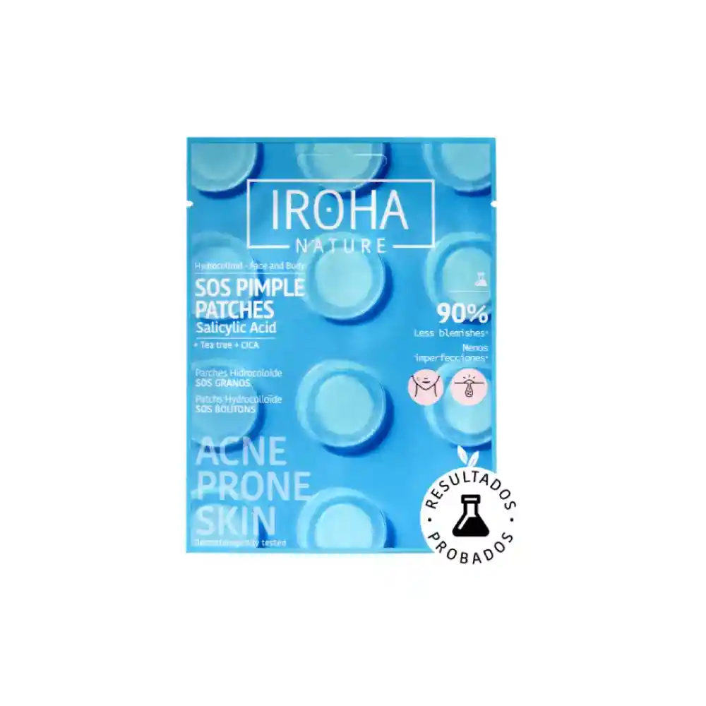 Iroha Parches Con Ácido Salicílico X 18 Parches