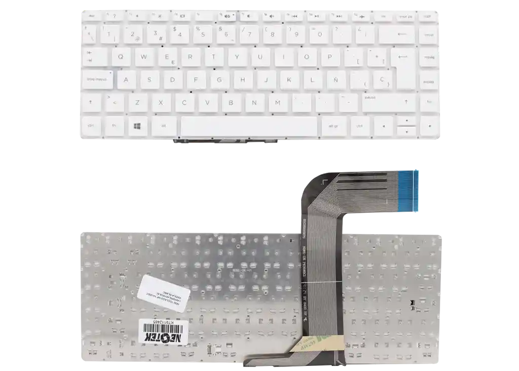 Teclado Hp 14-v007la / 14-v006la / 14-v003la / 14-v005la – Color Blanco