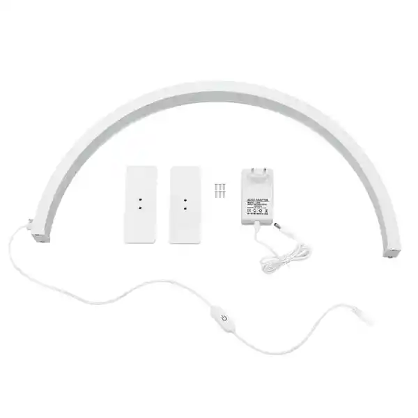 Lampara De Escritorio De Uñas De Media Luna, Lampara De Mesa