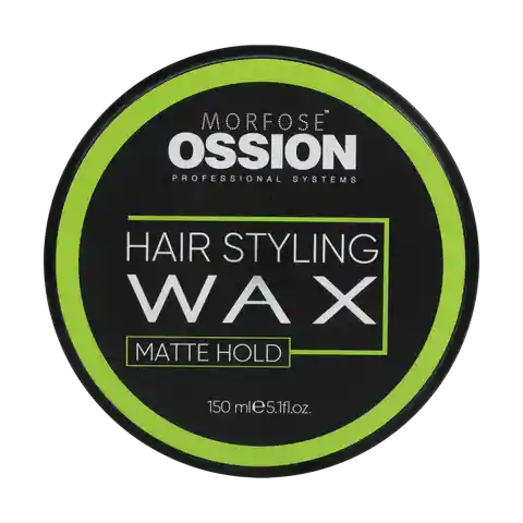 Cera Ossion Moldeadora Hair Styling Wax Matte Verde 150ml