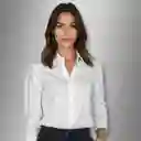 Camisa Oxford Dama Blanca. Tallas: Xxl Y Xxxl