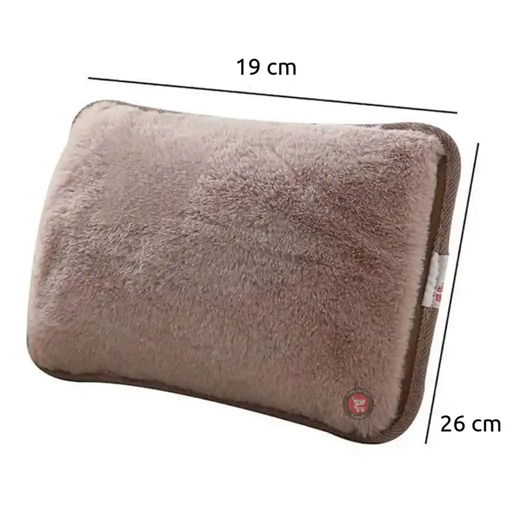 Cojin Bolsa Agua Caliente Eléctrica. Calienta Manos Derma