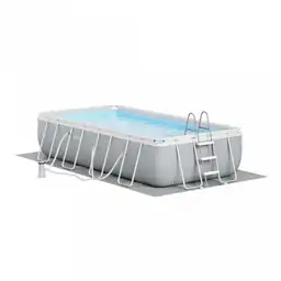 Piscina Rectangular Con Marco De Prisma Intex 26791eh