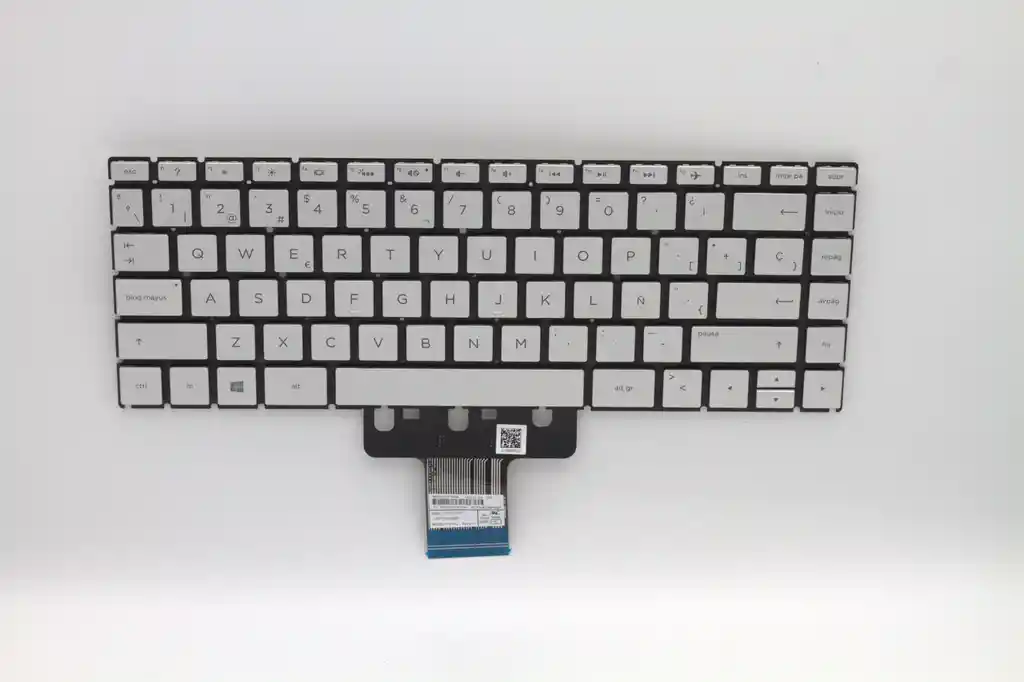 Teclado Hp 14-cd / 14-da / 14-ce / 14-ck / 240 G7 / 245 G7 / 246 G7 – Color Silver