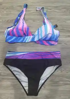 Vestido De Baño Dos Piezas Talla Xl