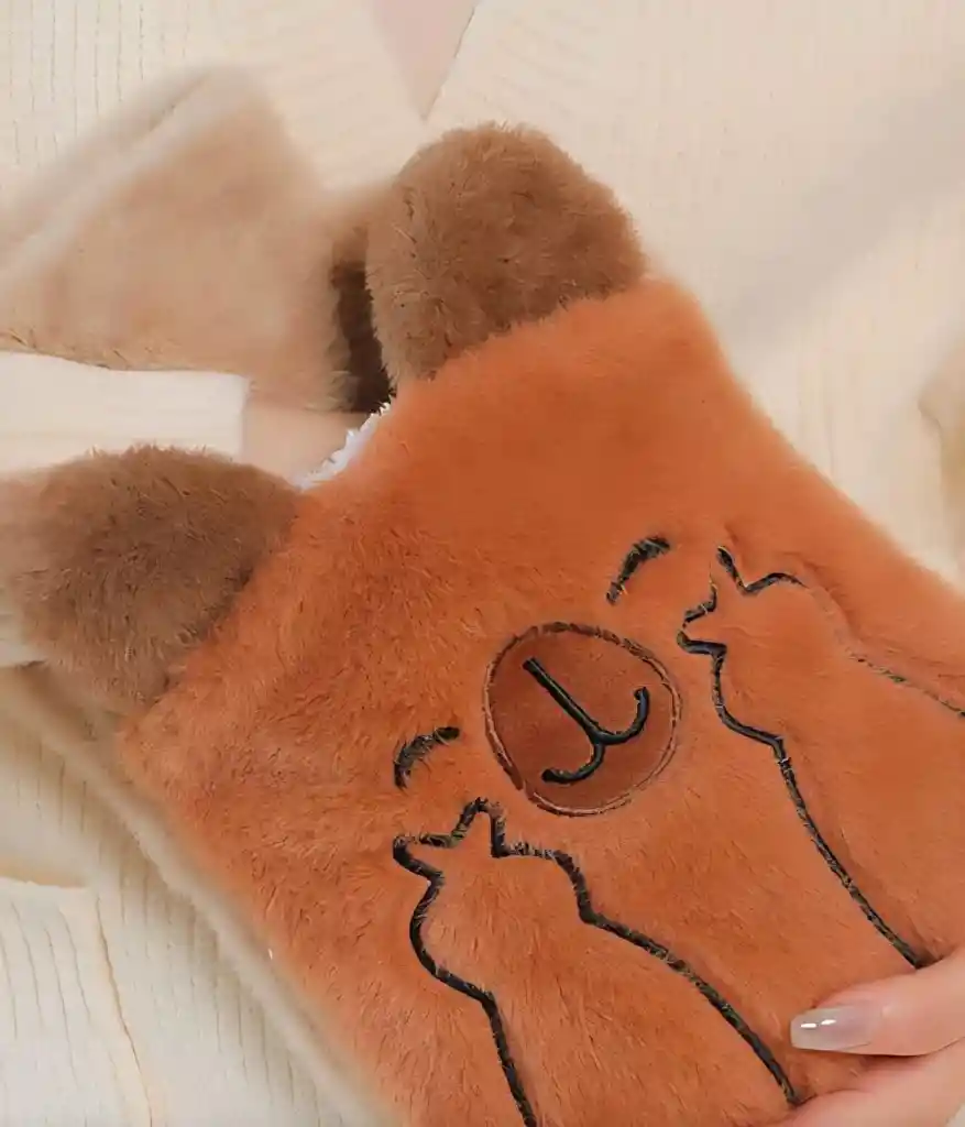 Bolsa Para Agua Caliente Colicos Capibara Muñeco