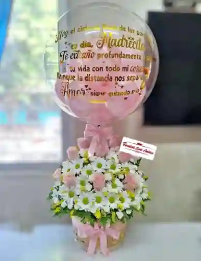 Cilindro Canasta De Rosa