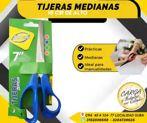 Tijeras Medianas Para Empaque O Embalaje