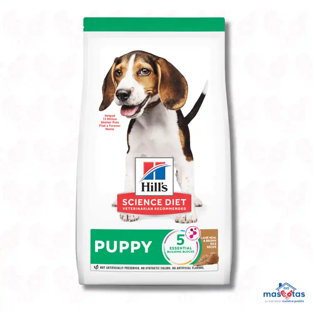 Hills Alimento Para Perro Puppy Lamb Rice Ob 4 Lb