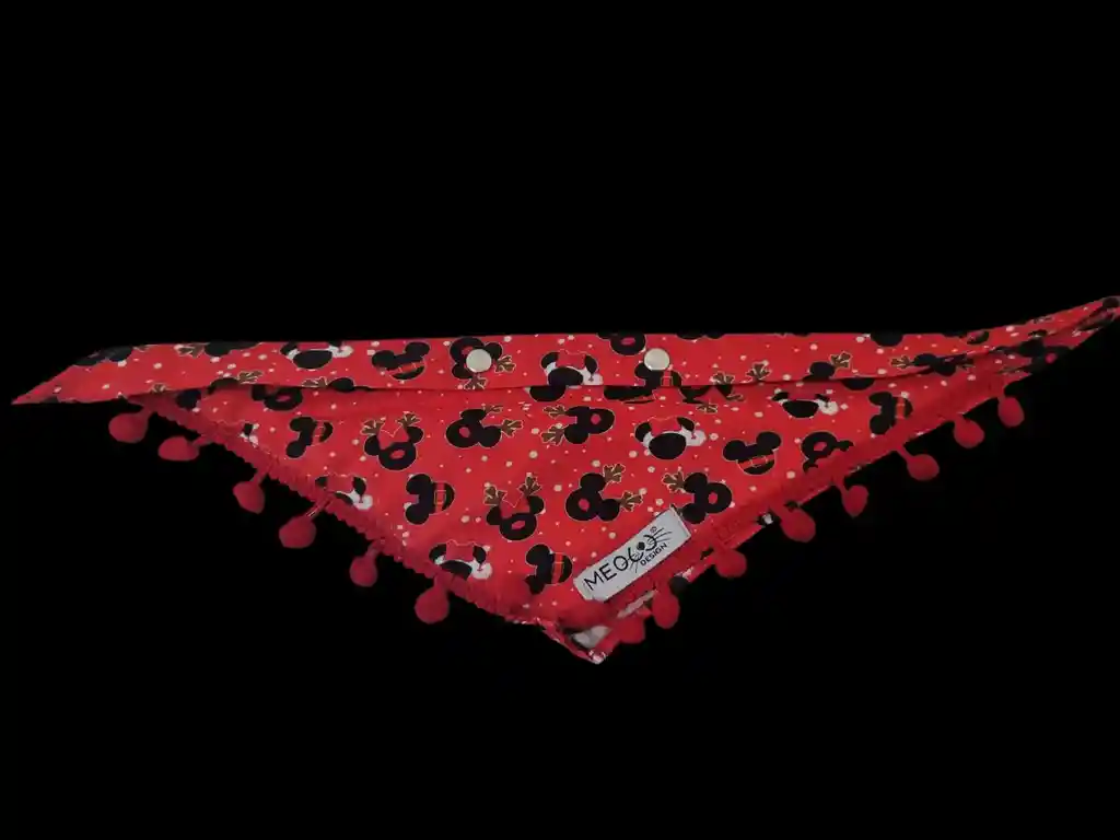 Pañoleta Meow Navidad Talla S