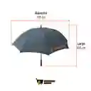 Paraguas De 135 Cm, Truper 65012