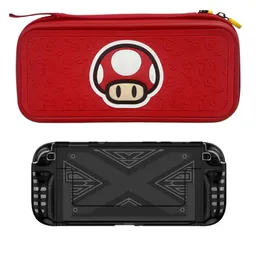 Estuche De Diseño Toad + Acrilico Negro Compatible Con Switch 2