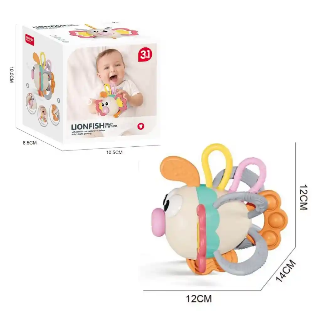 Rasca Encías Sensorial Para Bebes