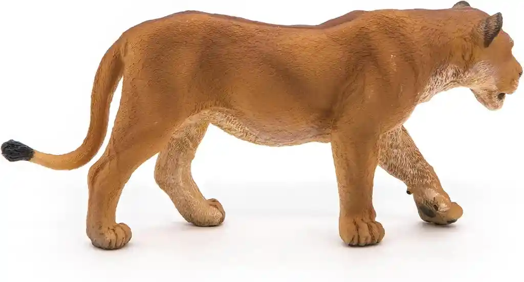 Figura Coleccionable Leona Pintada A Mano Papo