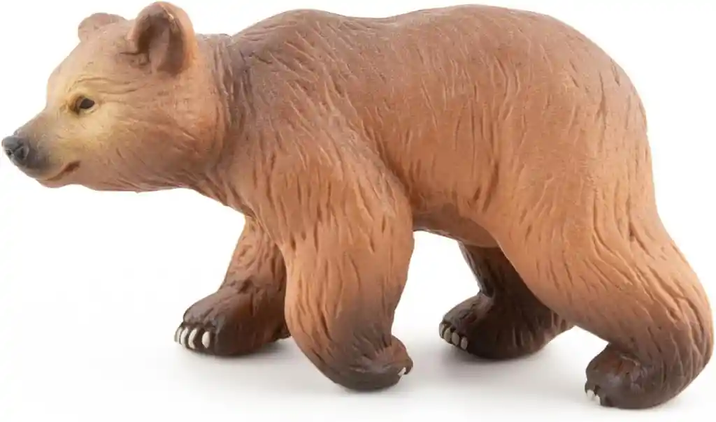 Figura Coleccionable Cría Oso Pirineos Pintada A Mano Papo