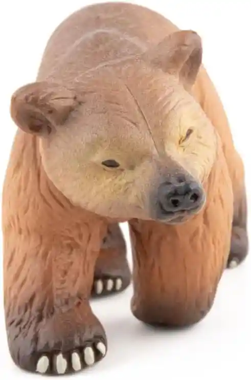 Figura Coleccionable Cría Oso Pirineos Pintada A Mano Papo