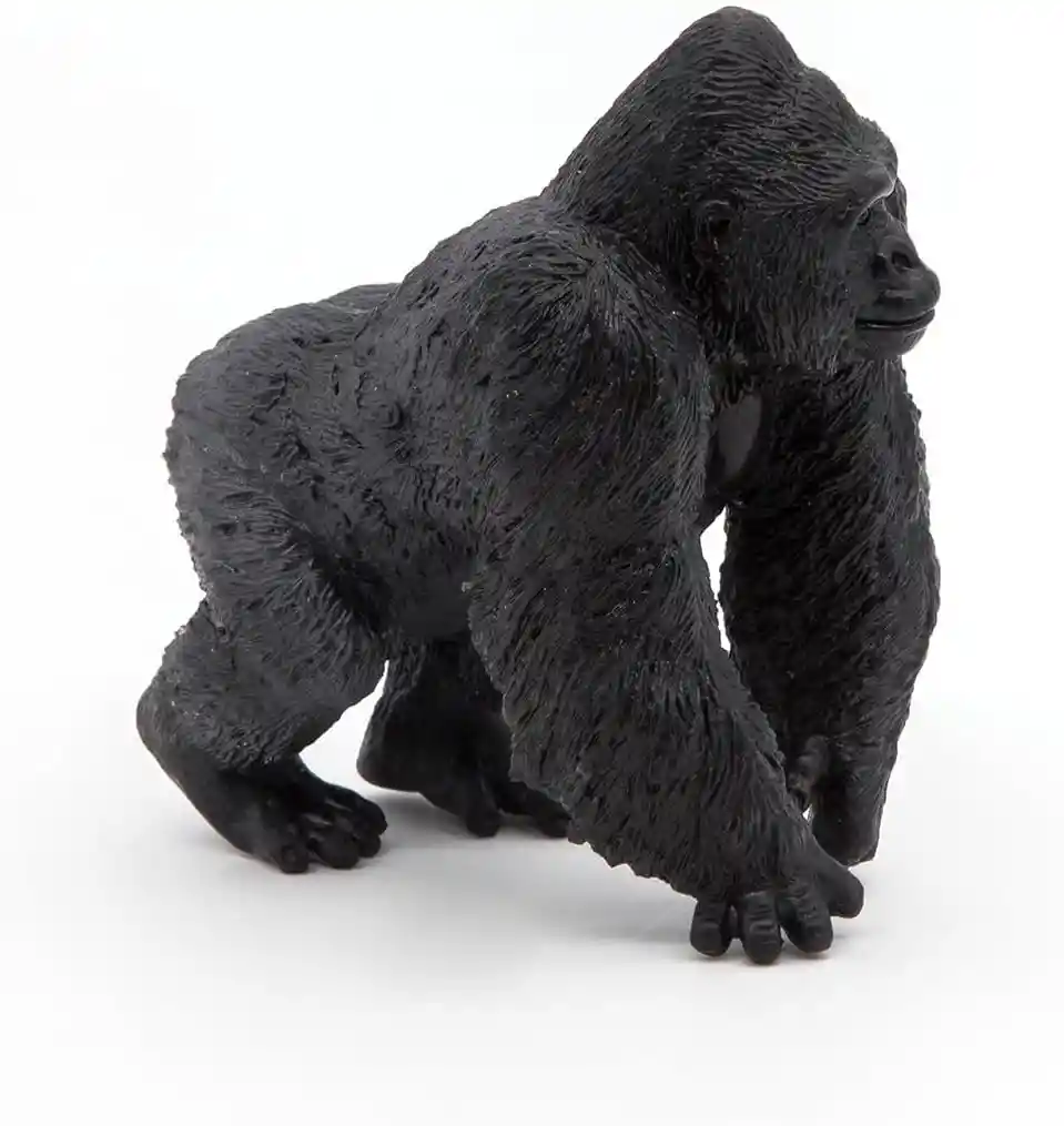 Figura Coleccionable Gorila Pintada A Mano Papo