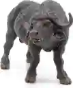 Figura Coleccionable Búfalo Pintada A Mano Papo