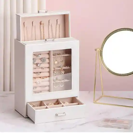 Joyero Organizador De Joyas Pulseras, Anillos, Cadenas