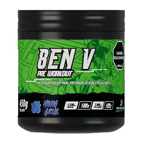 8 En V Pre Workout Mora Azul Elite Supplements